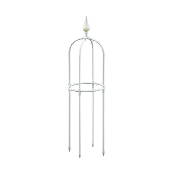 Plant Obelisk Trellis Climbing Plants Garden Tower Trellis Outdoor Rose Bush Support Rustproof Metal Trellis for Potted Plant Clematis Vine Jasmine