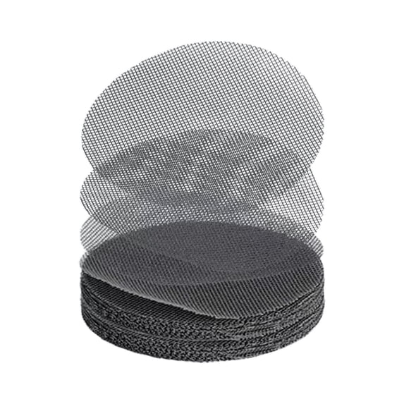 Plant Pot Hole Mesh Pads, 50 Pcs Round Drainage Hole Mesh Pad, Flower Pot Drainage Covers, Prevent Soil Loss, Durable Reusable, Anti-Slip, Bonsai Bottom Grid Mat, Gardening Essentials, 4 Inch
