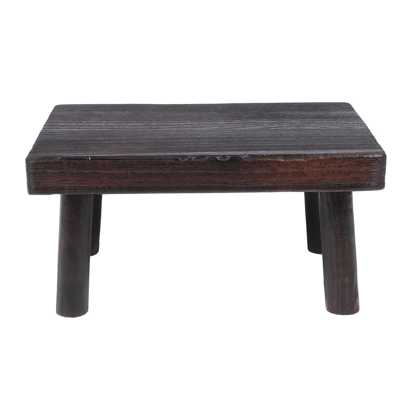 Plant Pot Rack Wooden Flowerpot Stand Low Stool Flowerpot Holder for