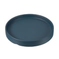 thumbnail image 1 of Uxcell Ceramic Round Planter Saucer Flower Pot Drip Tray Coaster, Gold Dark Blue 5", 1 of 6