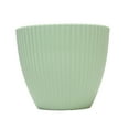 thumbnail image 1 of Plant Pots, 5 Pack Flower Pots Outdoor Indoor, Planters with Drainage Hole and Tray Saucer Mint Green 9CM, 1 of 8