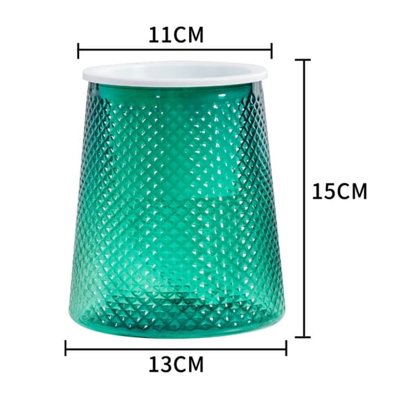 Plant Pots Flowerpot Flower Pot Automatic Transparent Self Watering Flowerpot Office Green 150#