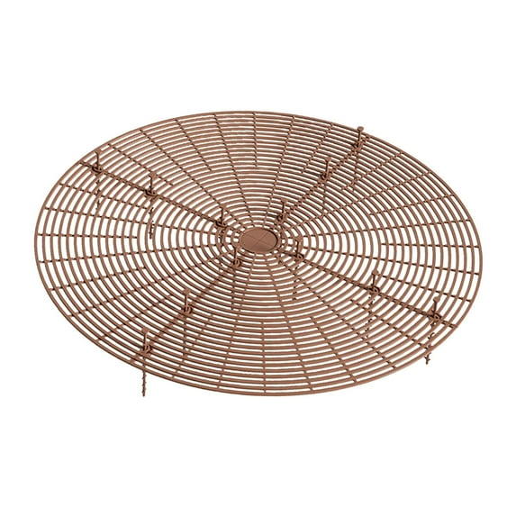 Plant Pots Grid Protector Cover, Plant Pot Grid, Cat Digging Stopper, Plant Flower Protector, Plant Pot Cover for Outdoor Gardening Indoor Coffee 52cm