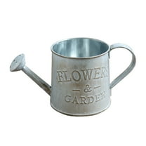 Plant Pots Metal for Indoor Vintage Flower Bucket Outdoor Farmhouse Vase