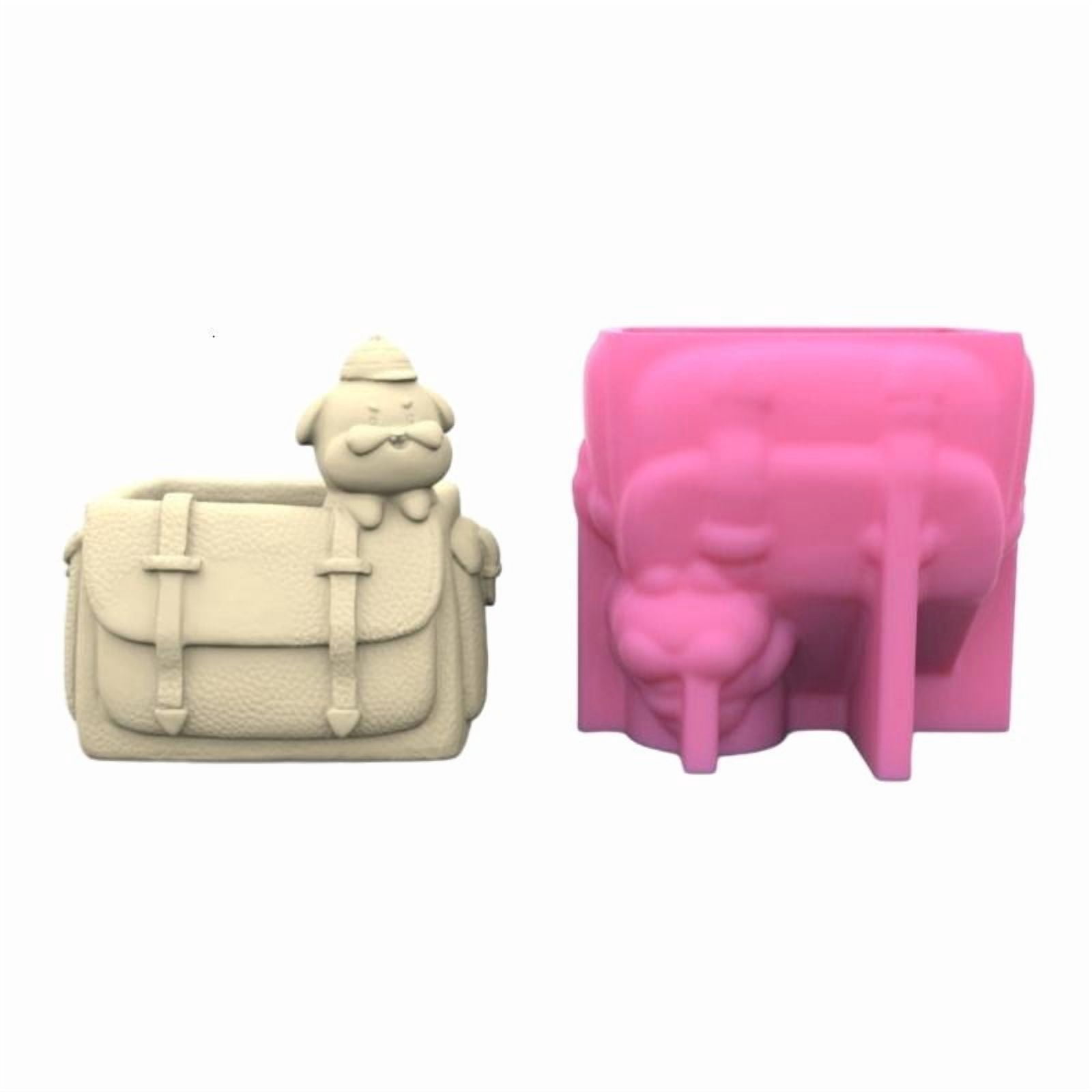 Succulent Plant Pots Silicone Mold Jewelry Storage Boxes Resin Mold DIY Concrete Flower Pot Pen Holder Mold Home Decor