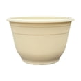 thumbnail image 1 of Plant Pots for Indoor Outdoor, Lightweight Simple Style Plastic Floor Planters with Drainage Holes, for Home, Patio & Garden Beige, 1 of 6