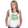 thumbnail image 1 of Plant Power Vegetarian Vegan Workout Tank Top T Shirts Men Women Brisco Brands L, 1 of 6