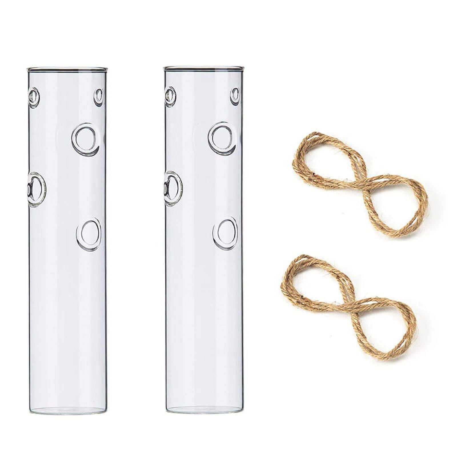 Plant Propagation Stations Wall Hanging,Clear Glass Propagation Tubes