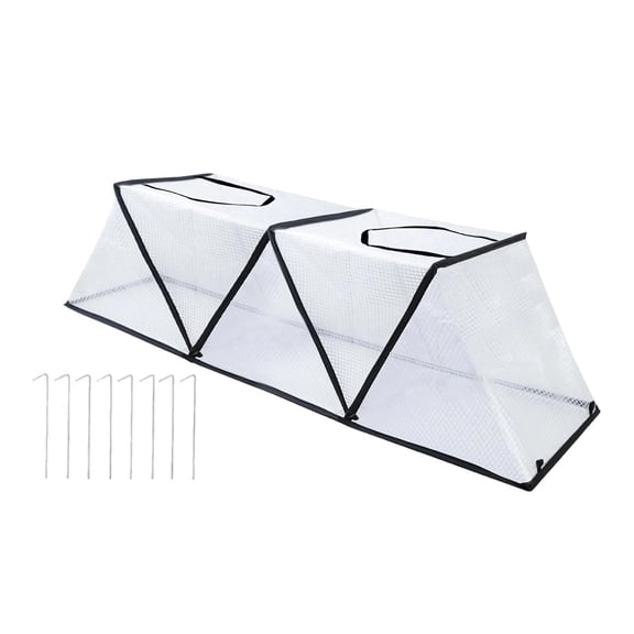 Plant Protection Cover Garden Row Accelerator Foldable Waterproof Bird Barrier Large Size for Vegetable Gardens