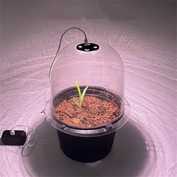 Plant Protection Domes / 20-Pack Reusable Clear Plastic Cloches for Seedlings, Outdoor Plants, Frost Protection, Greenhouse Effect