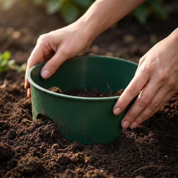 Plant Protection Ring, Garden Seedling Grow Ring for Vegetables, Reusable Plant Starter Guard