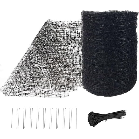 Plant Protective Net, Deer Proof Netting Garden Mesh Barrier Crop Protection Cover for Adult Backyard Orchard Flowerbed Vegetable Row Fence Placement, 7x100 FT