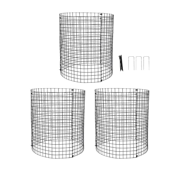 Plant Protector Cage, Wire Mesh Panels with Stakes And Zip Ties, Metal Plant Cage for Protecting Vegetables Flowers Saplings from Chicken Rabbits Squirrels