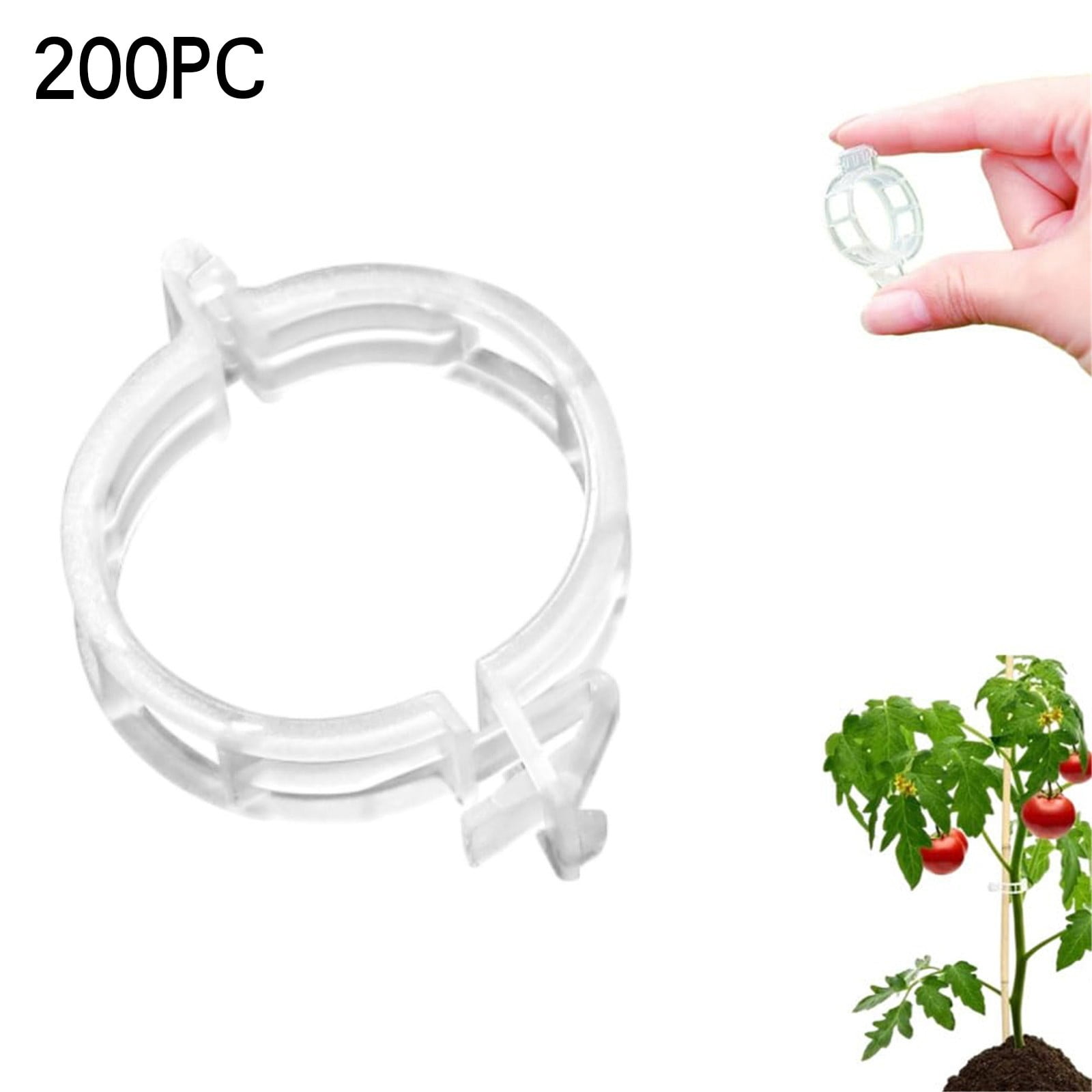 Plant Rattan Dresser, Clips, Secured Plastic Plant Clip 2024 New Plant
