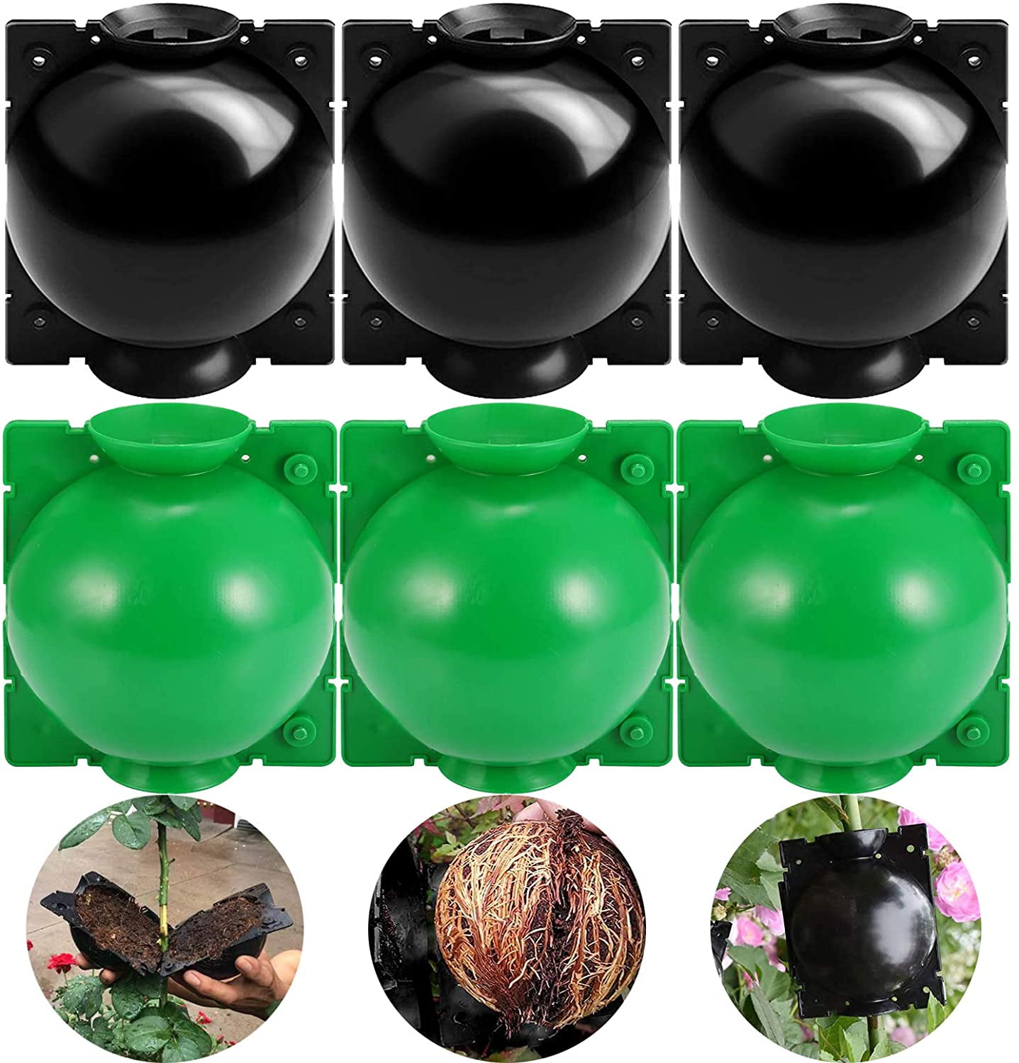 Plant Root Growing Box, Assisted Cutting Rooting Box Propagation Rooting Ball Reusable Plant