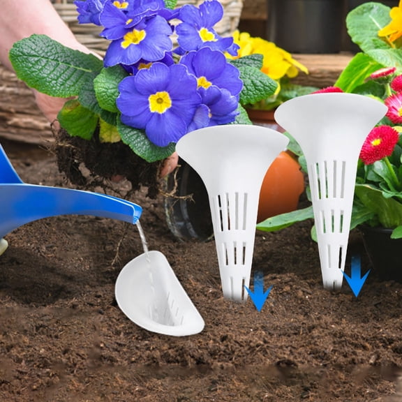 Root Ventilation Cone, Breathable Soil Aeration Device for Potted Plants, Prevent Root Rot & Overwatering, 4.9" Tall