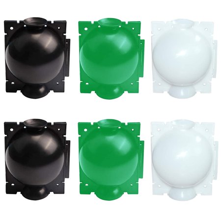 Plant Rooting Device Reusable Plant Rooting Box, 6PCS Assisted Cutting Rooting High Pressure Propagation Ball Garden Plant Rooter Asexual Reproduction Equipment for Garden Growing Breeding(M)