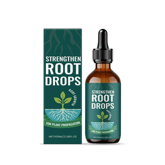 Plant Rooting Drops 100Ml For Potted Flowers Fruits And Vegetables Horticultural Hydration And Fertilizer Drops 0.297 Pounds