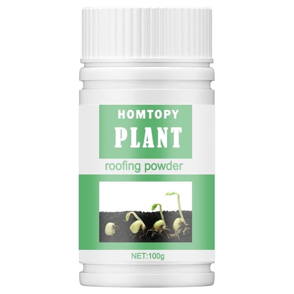 Plant Rooting Hormone Powder 100g Cutting Propagation Fertilizer Indoor Outdoor Gardening Germination Nutrient Solution
