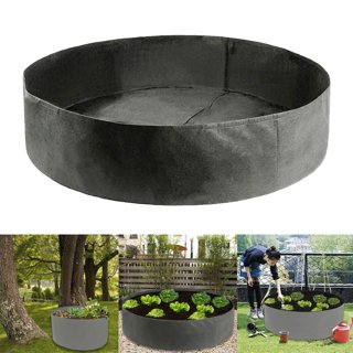 Planting Bag 5pcs 25x30x30cm Felt Fabric Pot Planting Bags Plant Grow Bag  Cultivation Garden Pots Vegetable Nursery Bags Transplant Bag Farm Home  Garden Supplies (Black) 