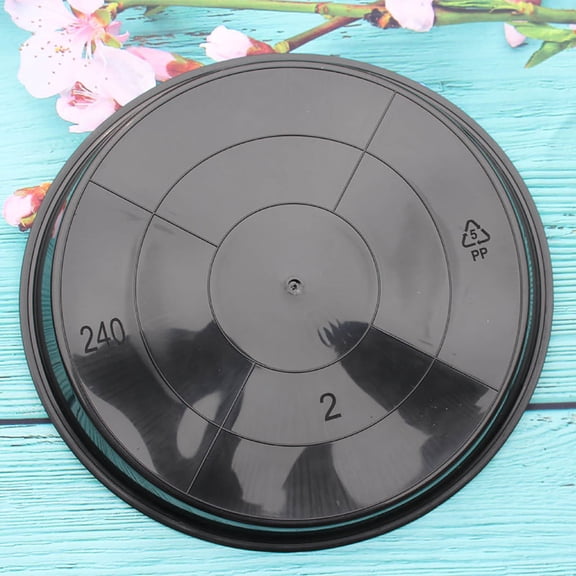Saucer 6 Pack Round Tray with Flat Rim for Indoor Outdoor Flower Pots Modern Decorative Planter Base Pot Tray for Garden Balcony 7.9x0.9 Inch