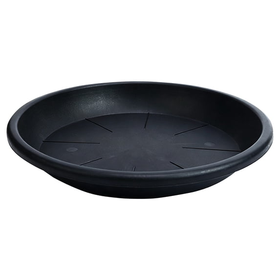 Plant Saucer, Drip Tray, 14.17 Inch Plastic Plant Tray, Round Pot Saucer, Water Catcher Tray, Heavy Duty Plant Tray, Sturdy Flower Pot Base Tray, Durable Indoor Outdoor Plant Saucer for Flower Pots
