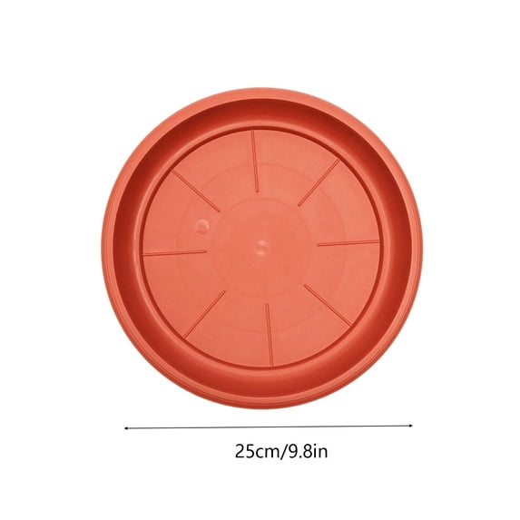 Plant Saucer Pot Tray Plastic Flower Planter Saucers and Drip Trays for Indoors Outdoors, Thick Heavy Sturdy Durable Plant Plate Water Catcher