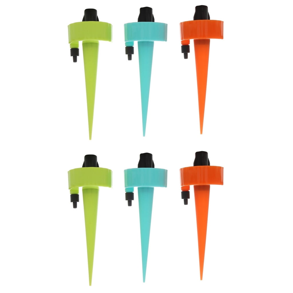 Plant Self Watering Spikes Stakes System Vacation Plant Waterer 6Pcs
