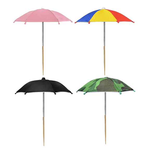 Plant Shade Umbrella with UV Protection Cover and Adjustable Garden Stake for Outdoor Use