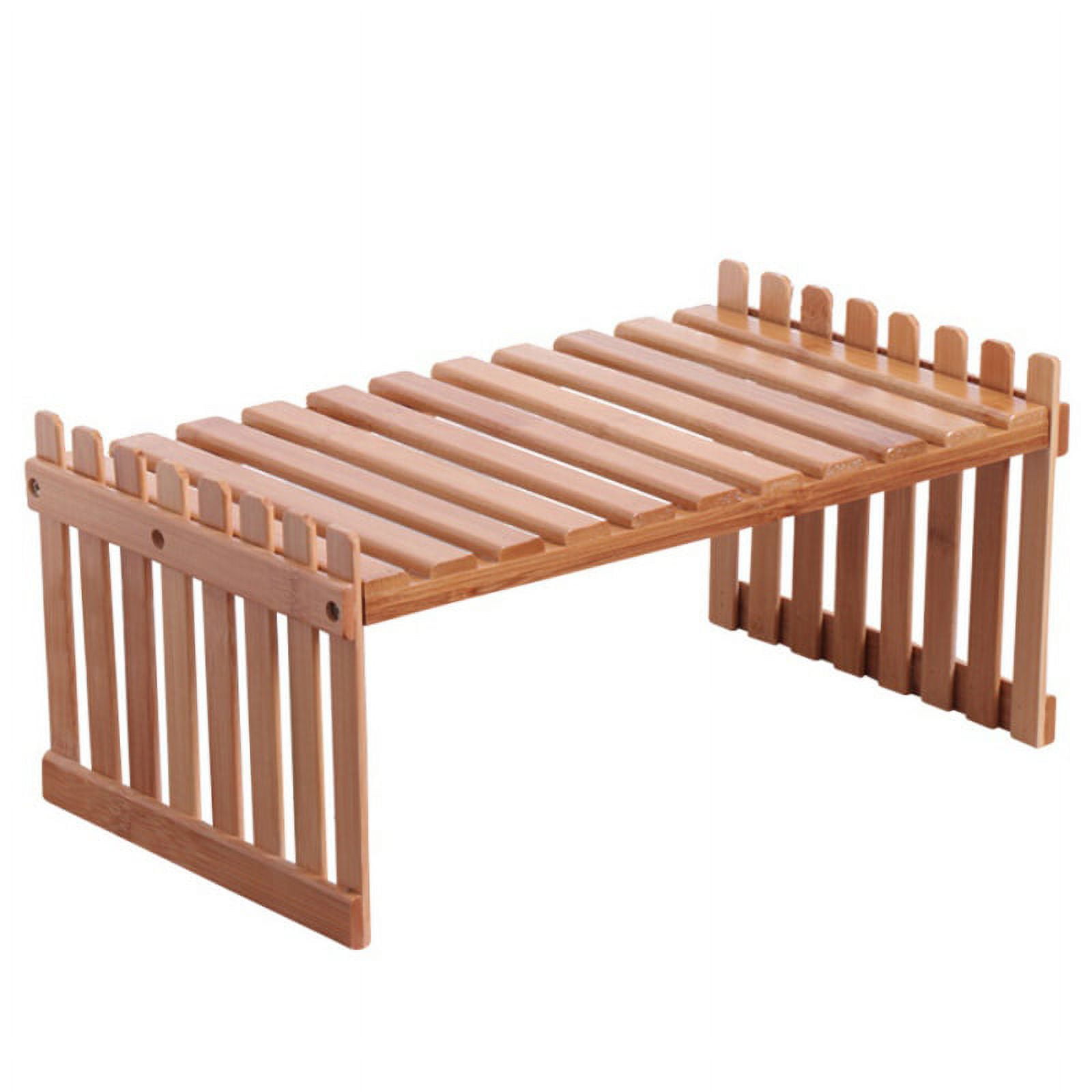 Plant Shelves Flower Garden Rack Stand Plant Display Stand Bamboo