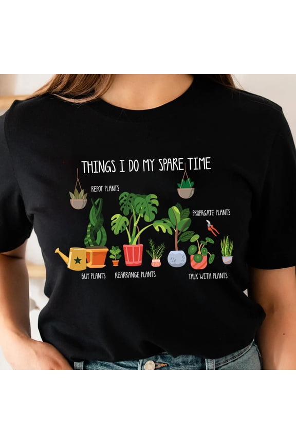 Plant Shirt, Gifts For Mom, Garden Gift, Plant Mom Gift, Botanical Shirt, Gardening Shirt, Plant Lover Shirt ,Plant Lady Shirt, Plant Lover Gift for Men Women Unisex Tee