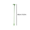 thumbnail image 1 of Plant Stakes 5 Pcs, Plant Support Sticks, Garden Single Stem Flower Plant Support, Plant Cage Support Ring, Plant Stakes for Indoor Plants Phalaenopsis Orchid Peony Tomato Flower, 1 of 2