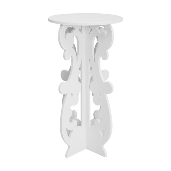 Plant Stand Flower Pot Stands, Storage Rack, 15 inch Tall Plant Display Rack, Modern Plant Shelf Flower Pot Holder for Living Room Balcony Garden Corner Porch, White