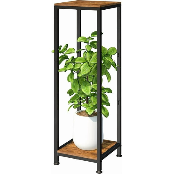 Plant Stand Indoor, 41'' Extra Tall Wood Plant Stands Heavy Duty Pedestal Stand for Indoor Outdoor, Modern Corner Flower Stand for Patio, Living Room, Balcony