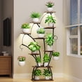 thumbnail image 1 of Plant Stand Indoor with Grow Light Tall 69 Inch 9 Tier Indoor Plant Shelf with LED Grow Lights Corner Plant Stand for Multiple Plants Living Room Balcony Decor, 1 of 8