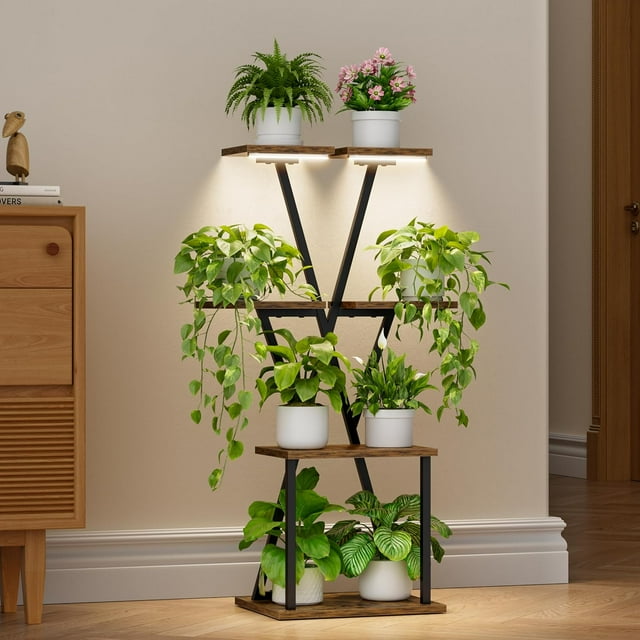 Plant Stand Indoor with Grow Lights Corner Plant Stands Indoor, 39