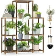 Plant Stand Indoor Outdoor Tall Shelf for Multiple Plants 8 Tiers 12