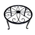 thumbnail image 1 of Plant Stand for Flower Pot Heavy Duty Potted Holder Indoor Outdoor, Metal Rustproof Iron Garden Container Round Supports Rack for Planter, 10 Inches, 1 of 5