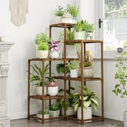 Plant Stands Indoor Outdoor Corner Tall Shelf Plant Shelves Wood Plant Holder for Living 7-Tier Corner Stands Room Outdoor Plant Rack Indoor Multiple Plants Patio Balcony Decor Gardening Gifts for Mom