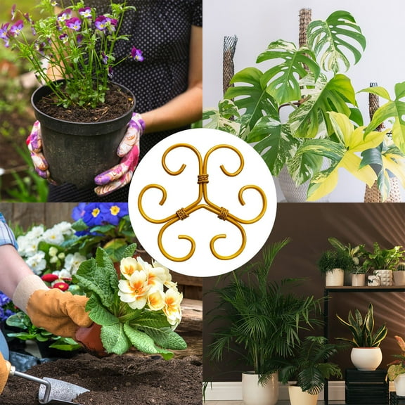 Plant Stem Support, Climbing Houseplant Leaf Support Ring Plant Climbers Stem Holders Plants Climbing Rack Plant Flower Gardening Growth Cultivation Accessories Tools 1pc