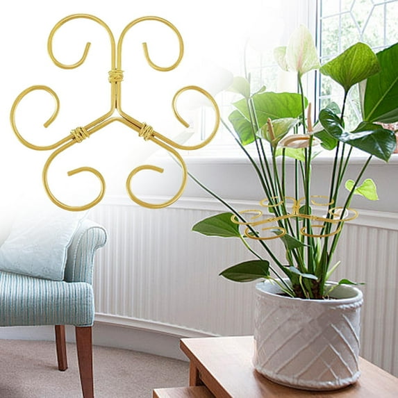 Plant Support under $5! Cagogo Plant Support Stakes for Indoor Outdoor, Green Vine Climbing Frame, Stem Stabilizer for Potted Plants Monstera, Gardening Tools for Plant Growth