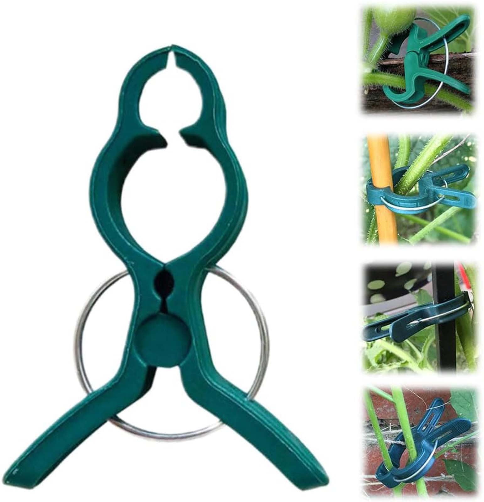 Support Clip Plant Support Clips, Harpi Plant Support Clips Reusable Garden Clips ...