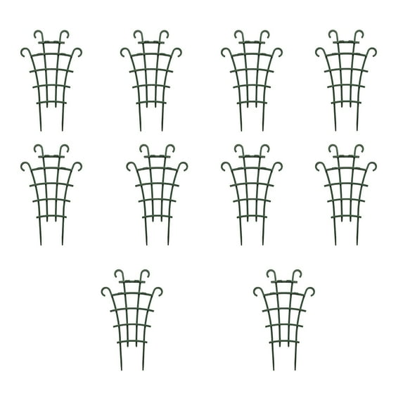 Plant Support Frame Climbing Plant Cage,Iron Garden Pergola Trellis for Vines and Flowers,Sturdy Rust-Resistant Tomato Stake with Anti-Slip Design AKLJWH