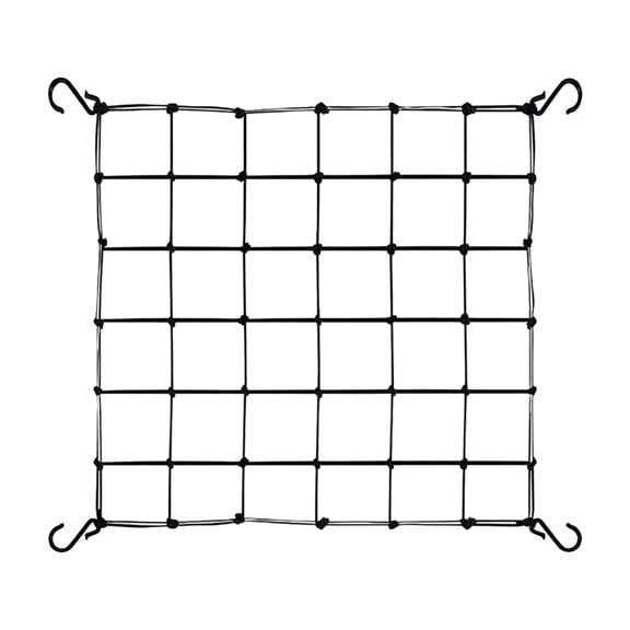 Plant Support Net with Hooks, 15.7x15.7 Inch Elastic Garden Trellis for Fruit, Vegetable, and Vine Plants, Indoor and Outdoor Plant Growth Assistance