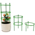 thumbnail image 1 of Plant Support, Plant Support Stakes for Indoor Plants, Plant Support Ring, Plant Stakes for Outdoor Plants, 10 Sets Splicable Flower Support Brackets with 3 Support Rods and 3, 1 of 8