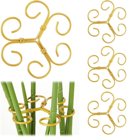 Plant Support Ring 4.1 Inch Green Stabilizer for Vines Bonsai Indoor Outdoor Potted Plants Durable Adjustable Easy Install Promotes Growth for Gardening Home Decor
