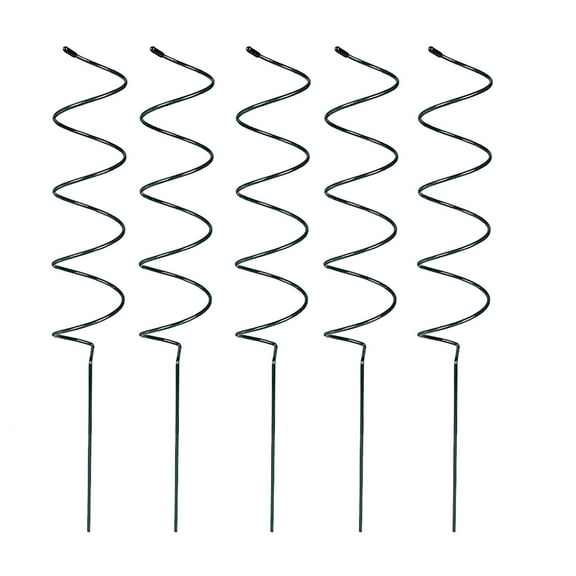 Plant Support Stake 10 Pcs Straight Spiral Pole Combination Climbing Frame Garden Support Pole Tomato Plant Holder