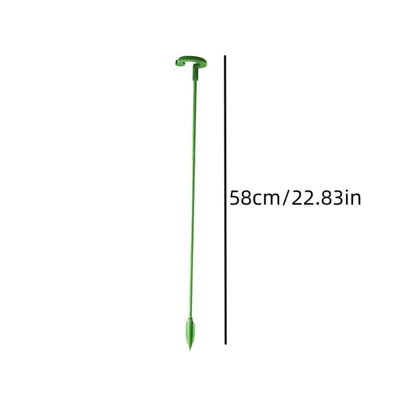 Plant Support Stakes 20Pcs, Upgrade Plant Support Garden Stakes, Single Plant Stem Flower Support Rod with Support Ring Cage for Indoor Outdoor Plants Rose Orchid Flowers Stem