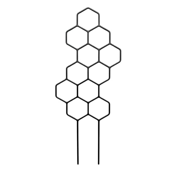 Plant Support Stakes Leaf Shaped Plant Trellis,Garden Vine Climbing Support for Potted Plants, Decorative Flower Trellis for Indoor Outdoor Climbing Plants,A