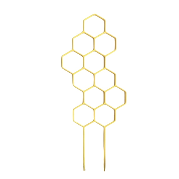 Plant Support Stakes Leaf Shaped Plant Trellis,Garden Vine Climbing Support for Potted Plants, Decorative Flower Trellis for Indoor Outdoor Climbing Plants,B